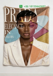 Prada Throw Blankets